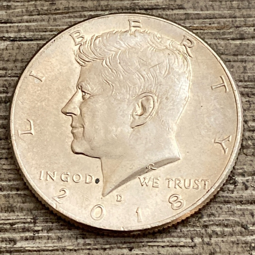 2018D Kennedy Half Dollar USA Coin